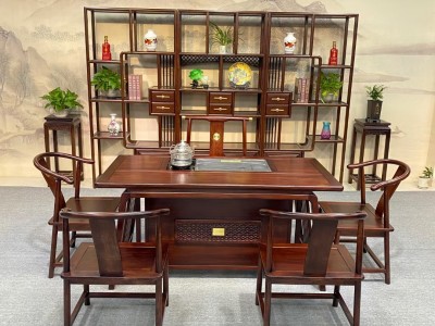 实木茶台图4