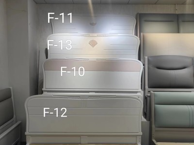 轻奢白油床图2