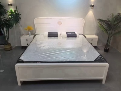 轻奢白油床图8