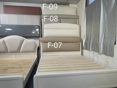 实木轻奢软包床图5