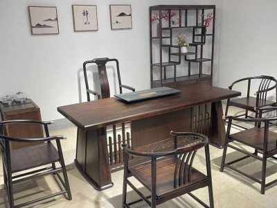 善百年家具（实木茶台）图2