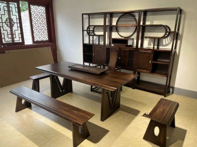 善百年家具（大板茶台）图3