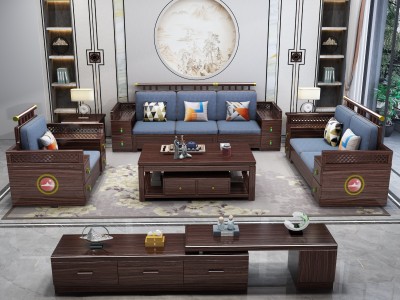 新中式沙发892#图2