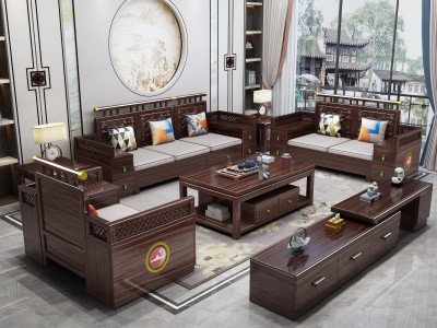 新中式沙发892#图3