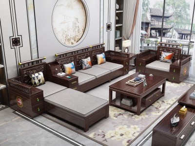 新中式沙发892#图4