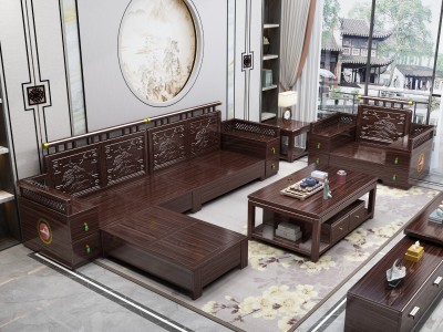 新中式沙发892#图5