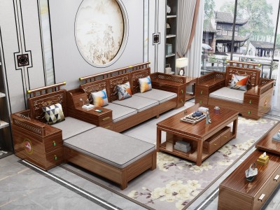 新中式沙发892#图8