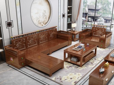 新中式沙发892#图9