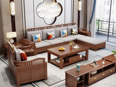 新中式沙发802#图2