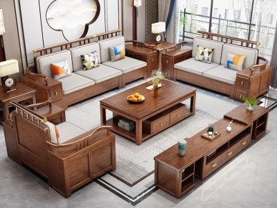新中式沙发802#图3