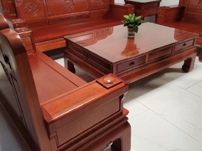 仿古沙发：国色天香沙发图9
