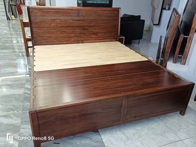 乌金木休闲床图6