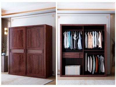 新中式衣柜系列图2