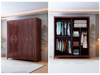 新中式衣柜系列图3