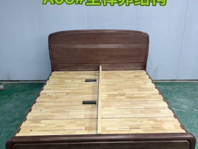 全实木榫卯结构，不用一颗螺丝，1.8 1.5米有图5