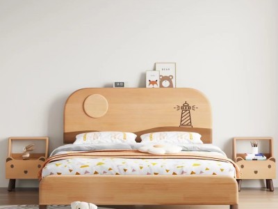 榉木童床、全实木不贴皮！图3