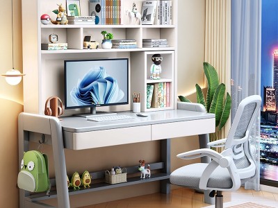 220#超高书架升降书桌，尺寸，0.8米，1.0米，1.2米，1.4米图4