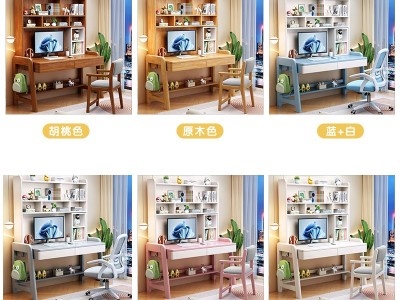 220#超高书架升降书桌，尺寸，0.8米，1.0米，1.2米，1.4米图8