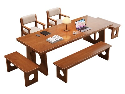 911#大板桌，特别加加固条，保证稳固，桌面宽80公分，厚6.5公分图6