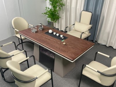 高奢国潮风系列白蜡木星耀A05 尺寸1.6米1.8米2米2.2米2.4米 5款椅子随意搭配图3