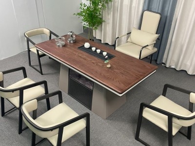 高奢国潮风系列白蜡木星耀A05 尺寸1.6米1.8米2米2.2米2.4米 5款椅子随意搭配图8