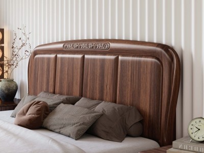 黑胡桃大床，有2米、1.8米、1.5米。图3