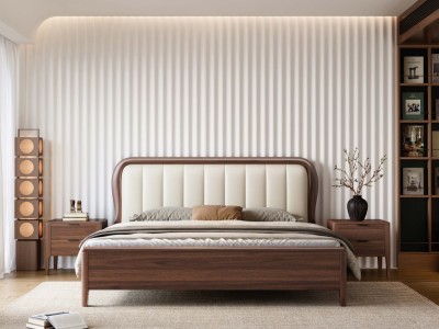 黑胡桃+真皮软靠图6