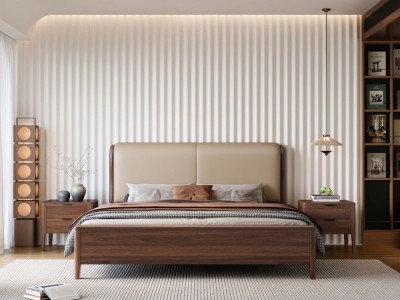 黑胡桃+真皮软靠图8