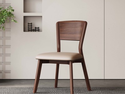 黑胡桃餐桌椅，黑胡桃跳台图8