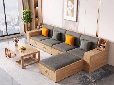 高品质、高性价比白蜡木沙发图5