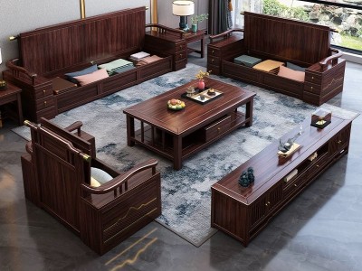 新中式沙发爆款！图2