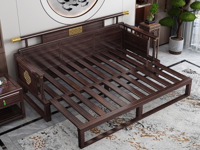 乌金罗汉床图4