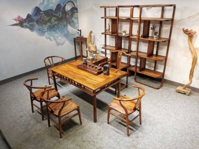 乌金木茶台图2