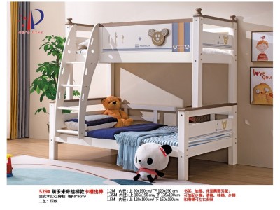 实木子母床 上下床 双层床图7