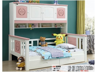 实木子母床 上下床 双层床图2
