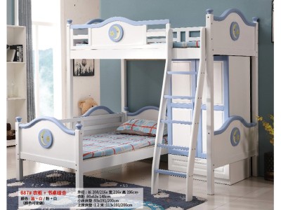 实木子母床 上下床 双层床图3