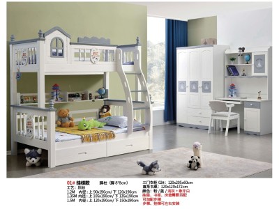 实木子母床 上下床 双层床图9