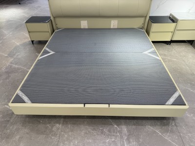 高品质 高性价比！生态真皮软体床图4