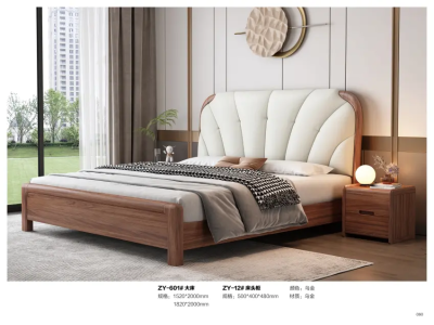乌金木大床图5