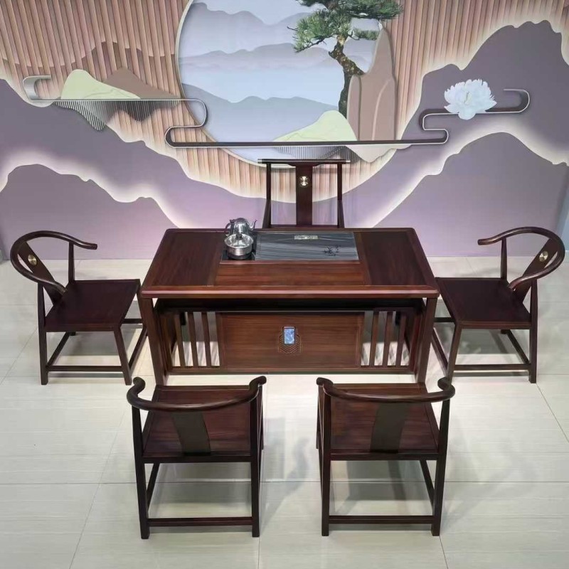 人和定远茶台 160/180*80*73cm 虎斑色，乌金色  高品低价，返单爆款