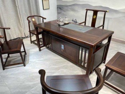 人和定远茶台 160/180*80*73cm 虎斑色，乌金色  高品低价，返单爆款图4