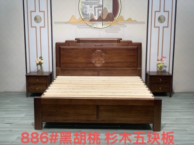 南美黑胡桃木系列 配杉木满铺床板图4