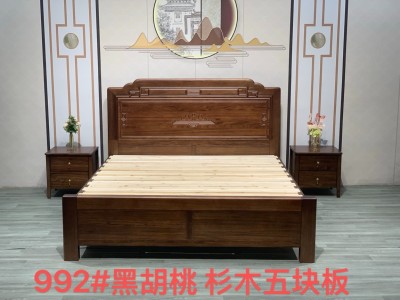 南美黑胡桃木系列 配杉木满铺床板图7