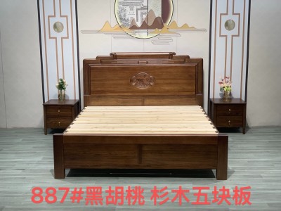 南美黑胡桃木系列 配杉木满铺床板图5