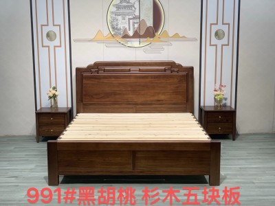 南美黑胡桃木系列 配杉木满铺床板图6