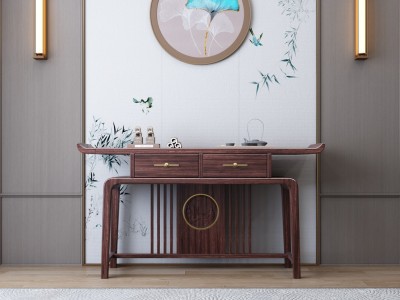 7425＃乌金玄关 1560*360*960mm	 1300*360*960mm	 203＃花架 335*335*90cm图4