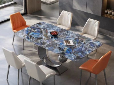 超晶石 岩板方桌  1.2-1.8米 颜色：台面颜色多色可选，可用岩板 微晶石 超晶石图4