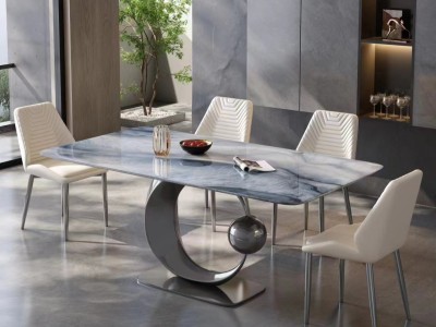 超晶石 岩板方桌  1.2-1.8米 颜色：台面颜色多色可选，可用岩板 微晶石 超晶石图6