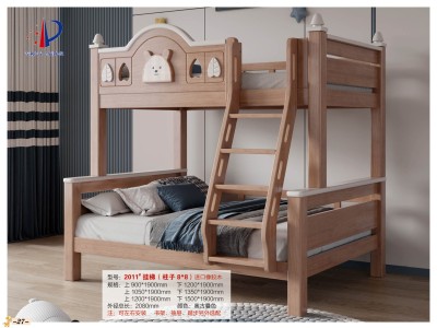 实木子母床 上下床 双层床图7