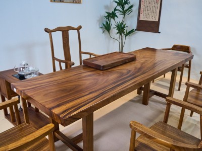 胡桃木大板茶台！  各种尺寸、各种配置都有！  多用途：茶台、餐台、工作台、学习台...图9